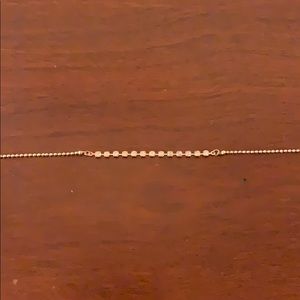 White stone bracelet